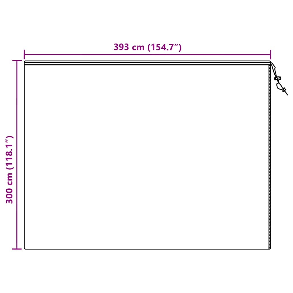 Frost Protection Plant Fleece Covers 3 pcs Beige 3 x 3.93 m