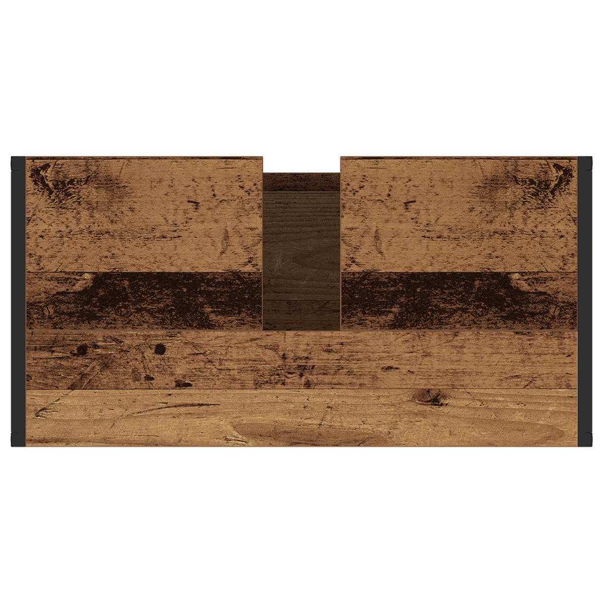 Bathroom Furniture Set 4 pcs Old Wood Engineered Wood