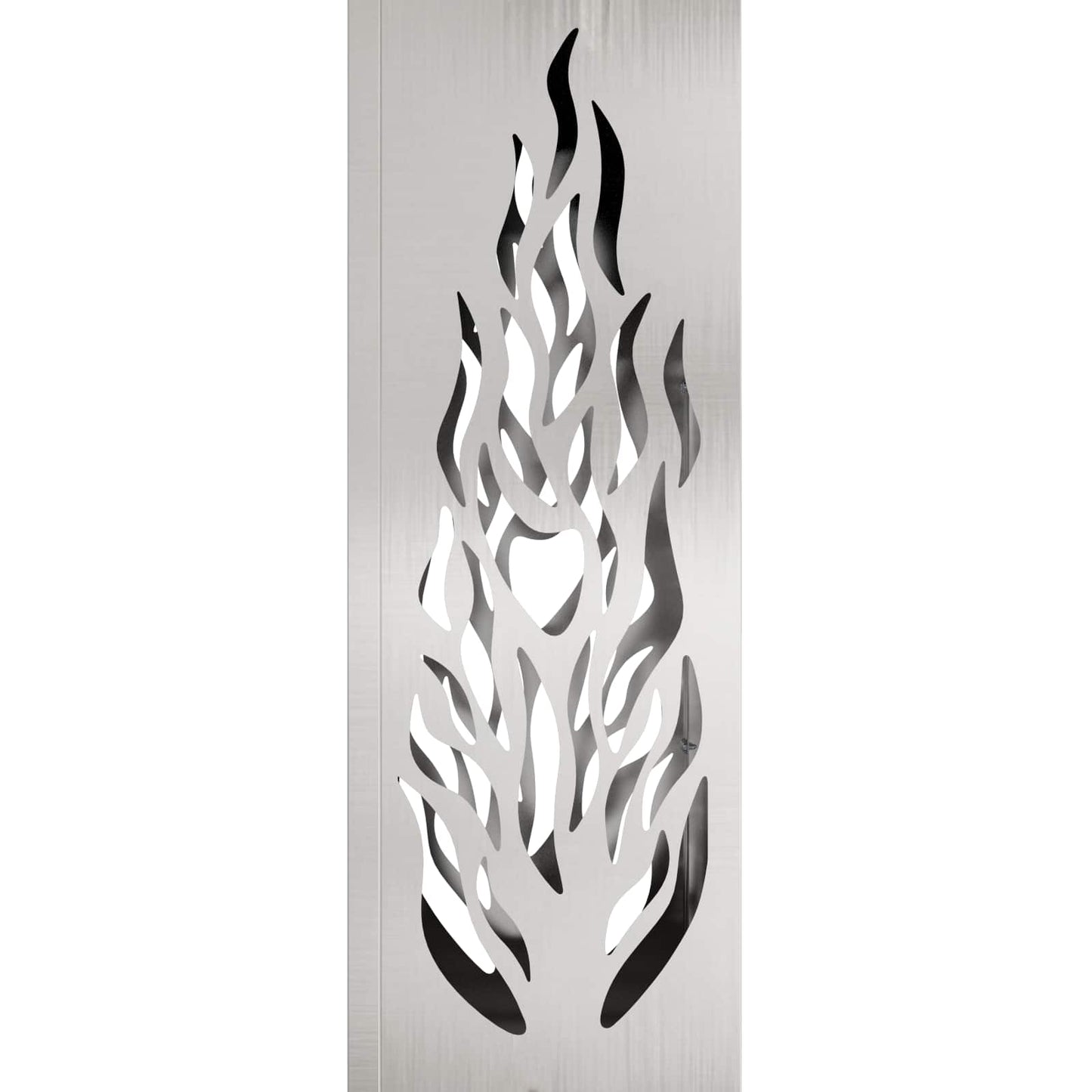 Solar LED Pathway Light 2 pcs Silver Stainless Steel