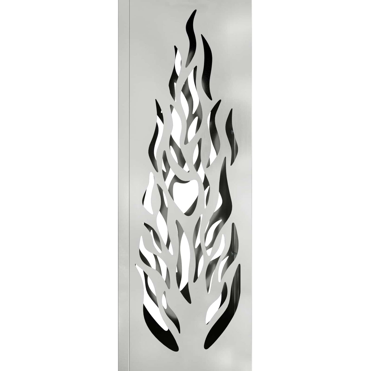 Solar LED Pathway Light 2 pcs Silver Galvanized Steel