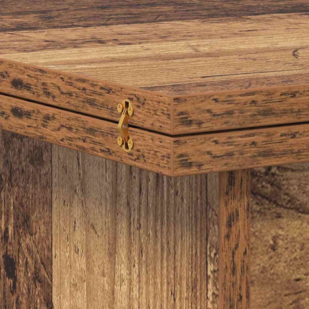 Coffee Table Old Wood 55 x 54.5 x 45 cm Engineered wood