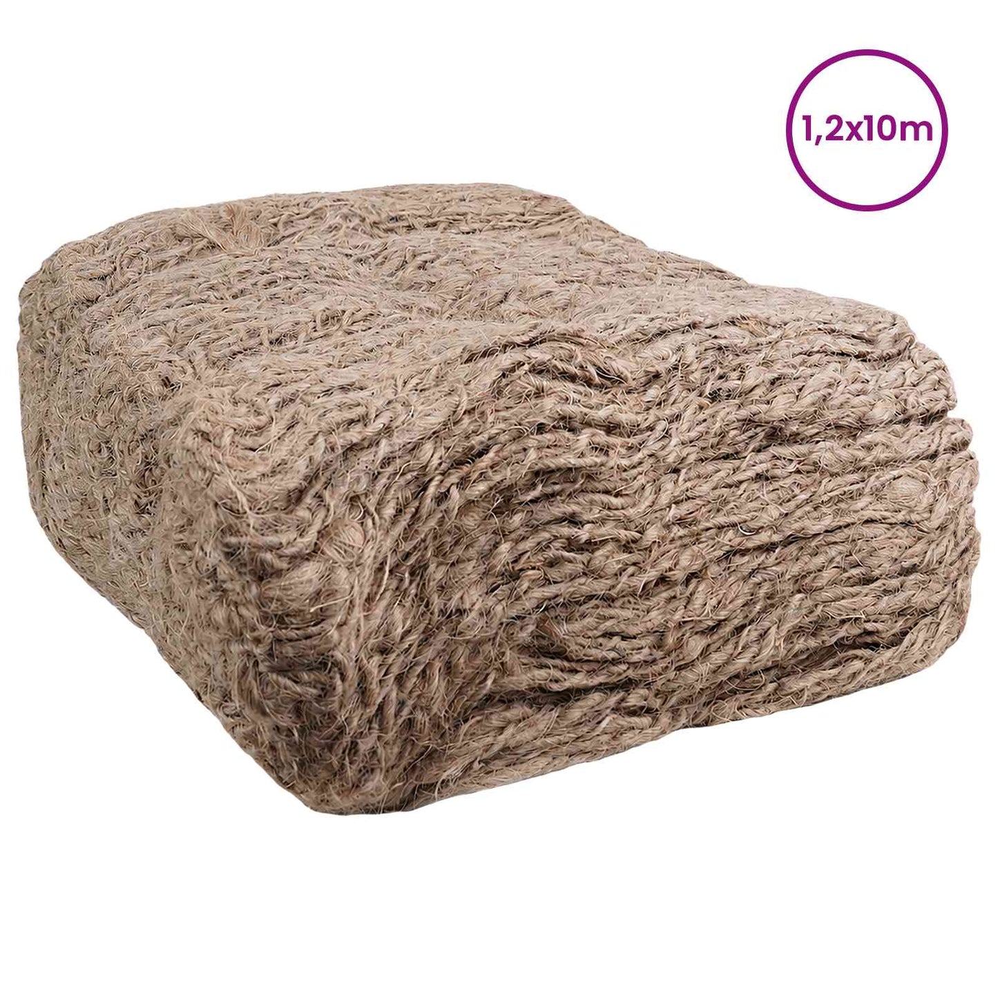 Jute Embankment Mat Natural 1.2 x 10 m