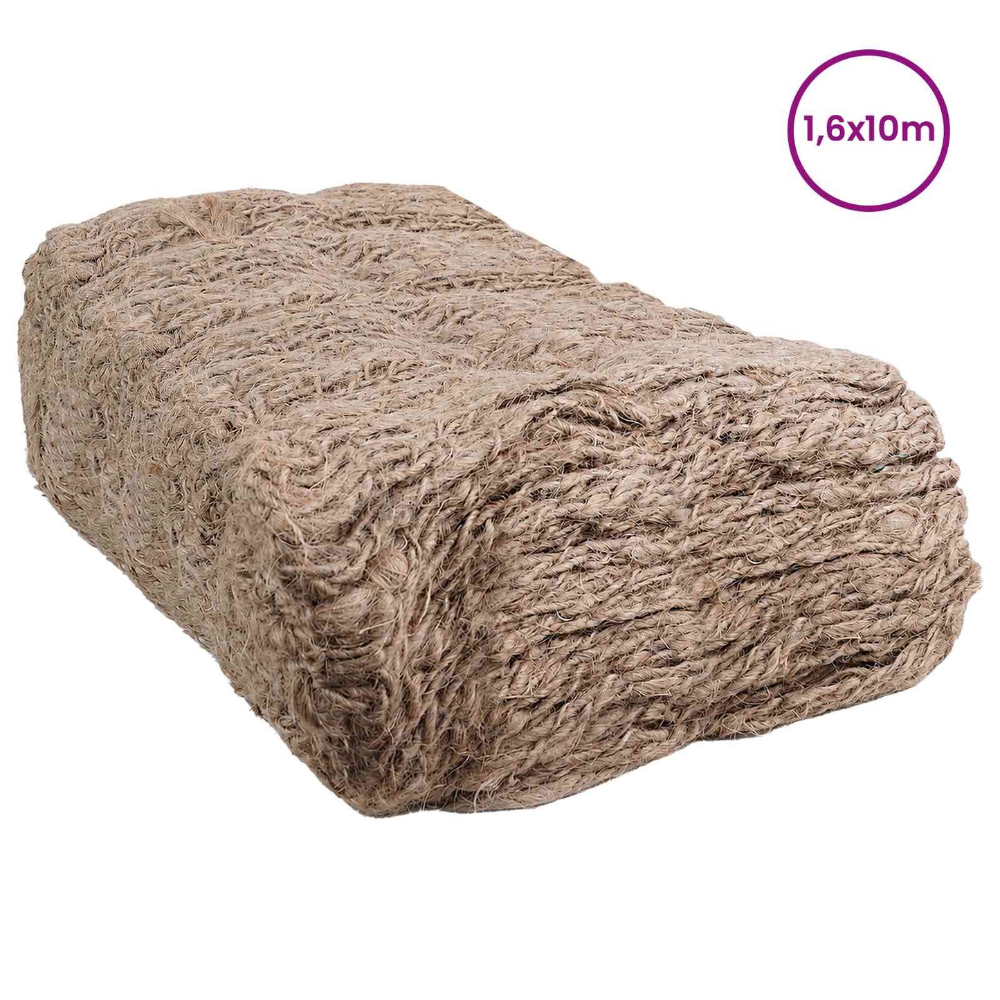 Jute Embankment Mat Natural 1.6 x 10 m