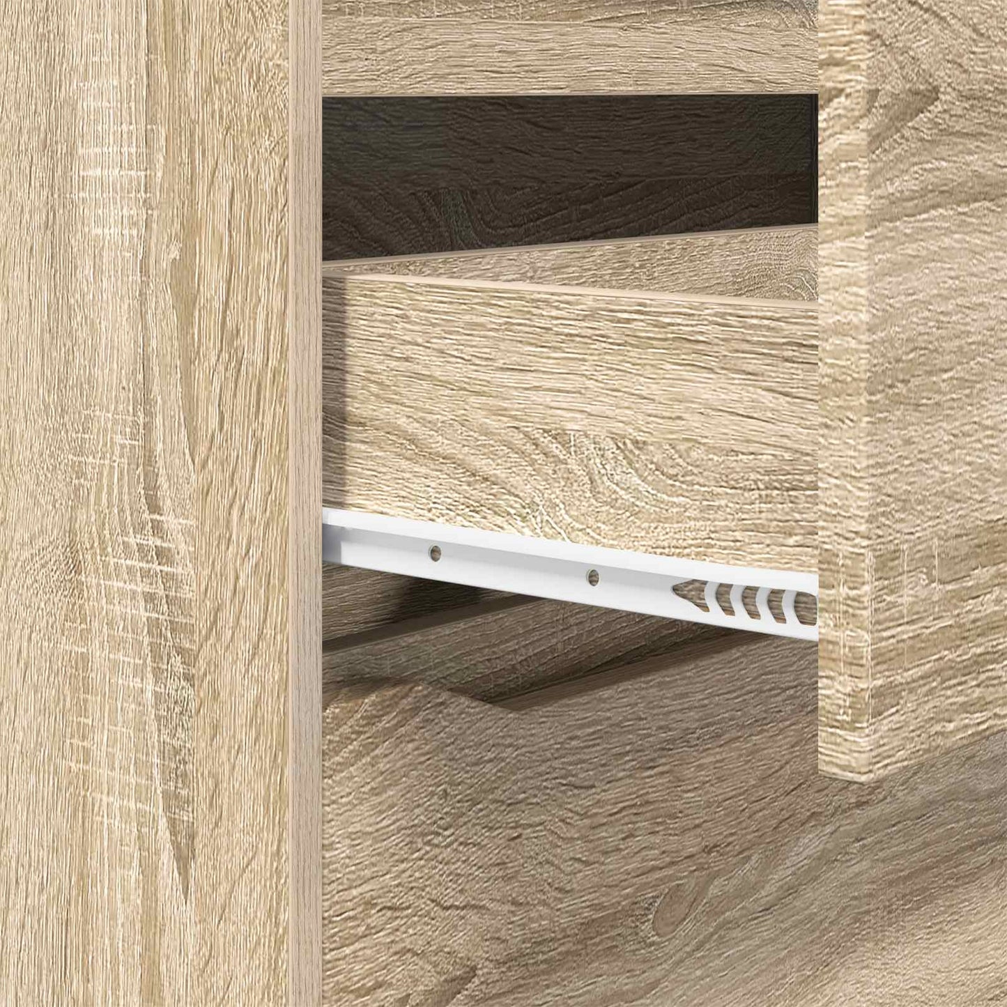 Storage Cabinet Sonoma Oak 80 x 48 x 57 cm Engineered Wood