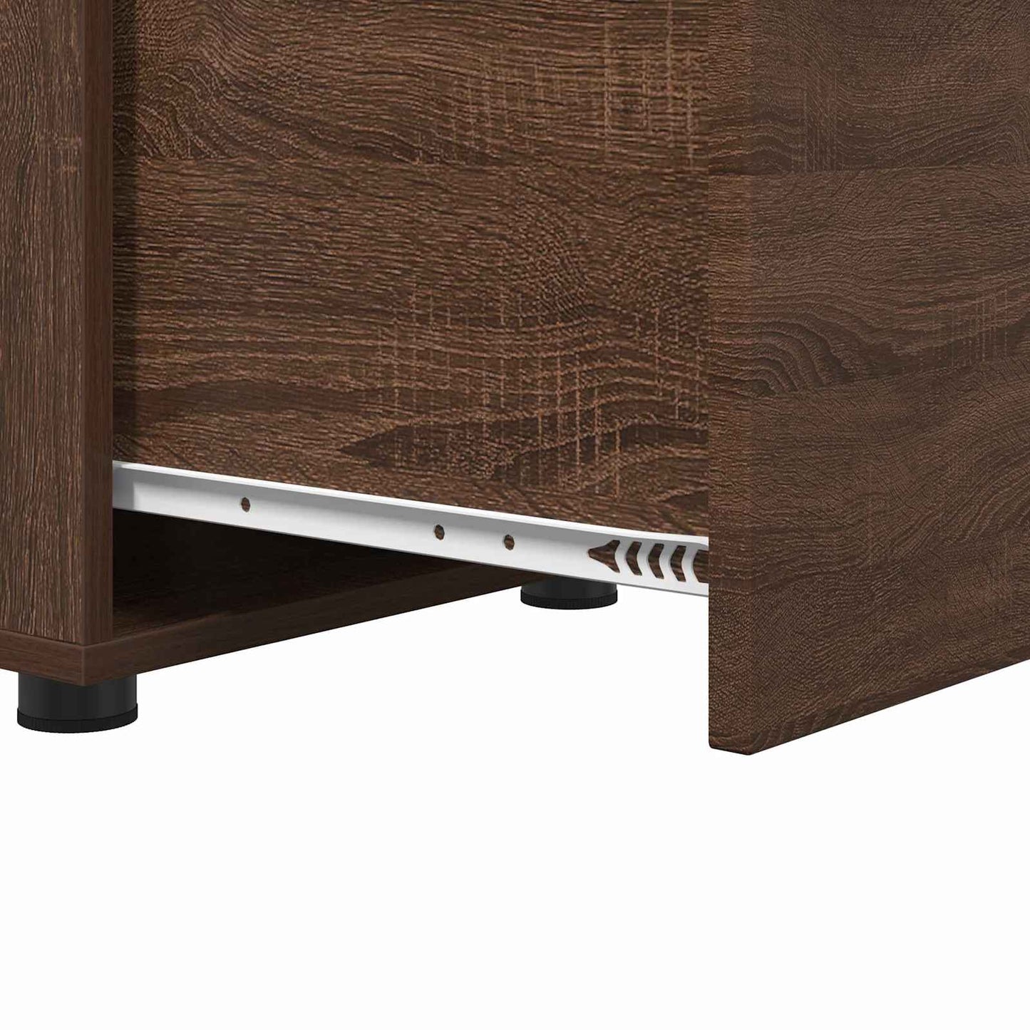 Bathroom Cabinet Brown Oak 40.5 x 40 x 44 cm Engineered Wood
