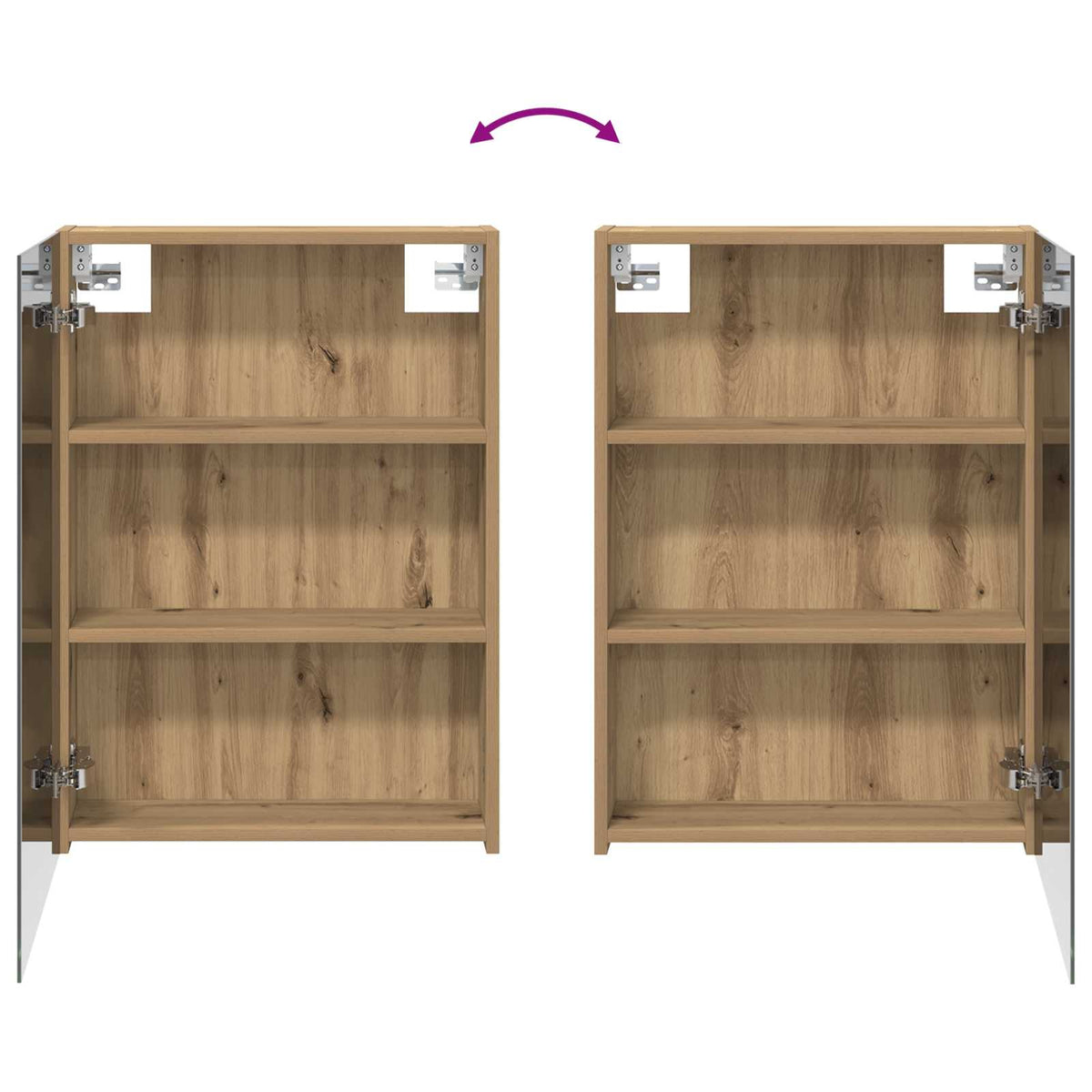 Bathroom Cabinet Set 3 pcs 140 x 14.5 x 70 cm Engineered wood