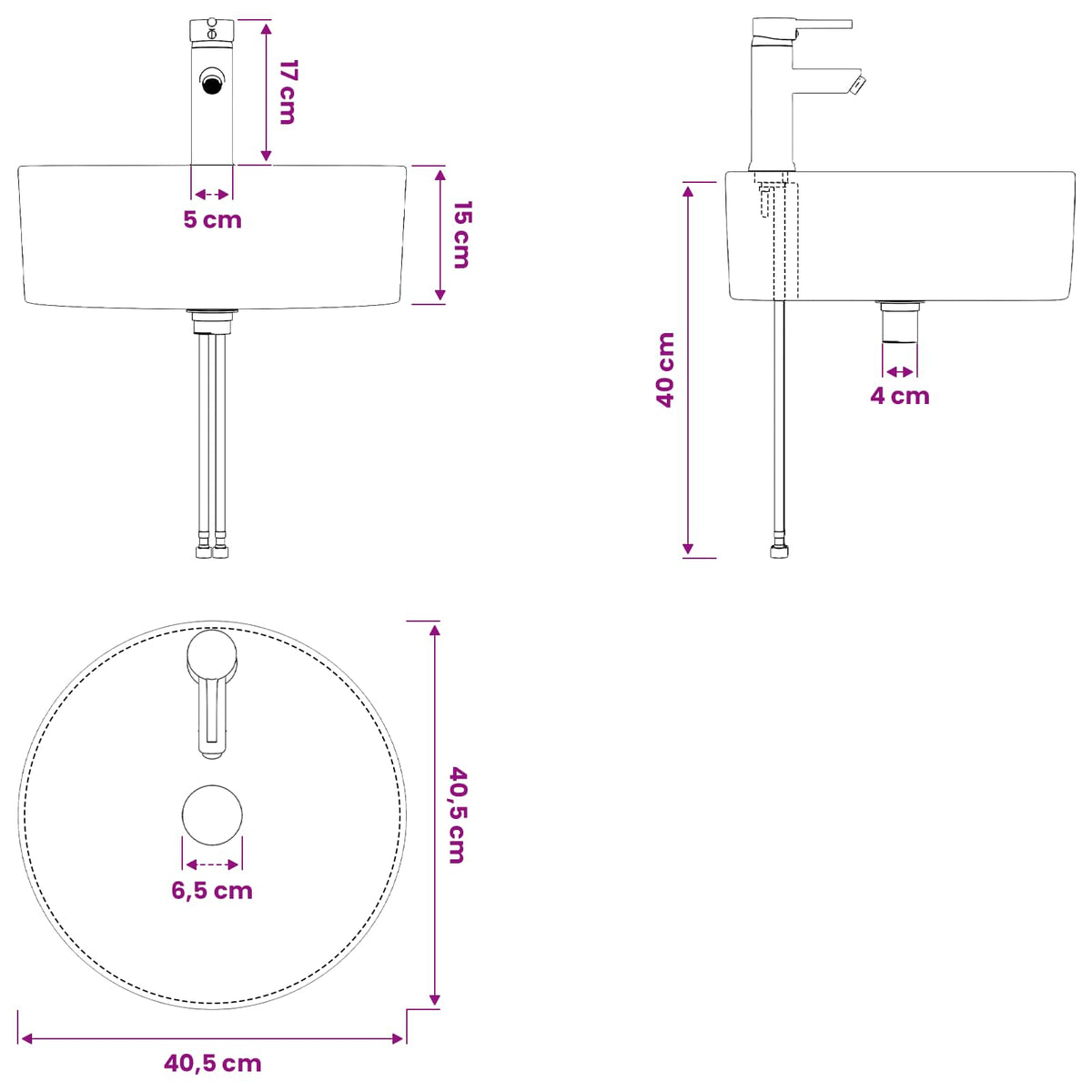 Bathroom Cabinet Set 2 pcs Black 79.5 x 44.5 x 82 cm