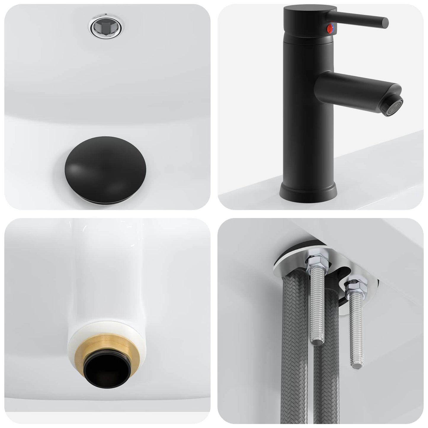 Bathroom Furniture Set High Gloss White 78.5 x 37.5 x 81 cm