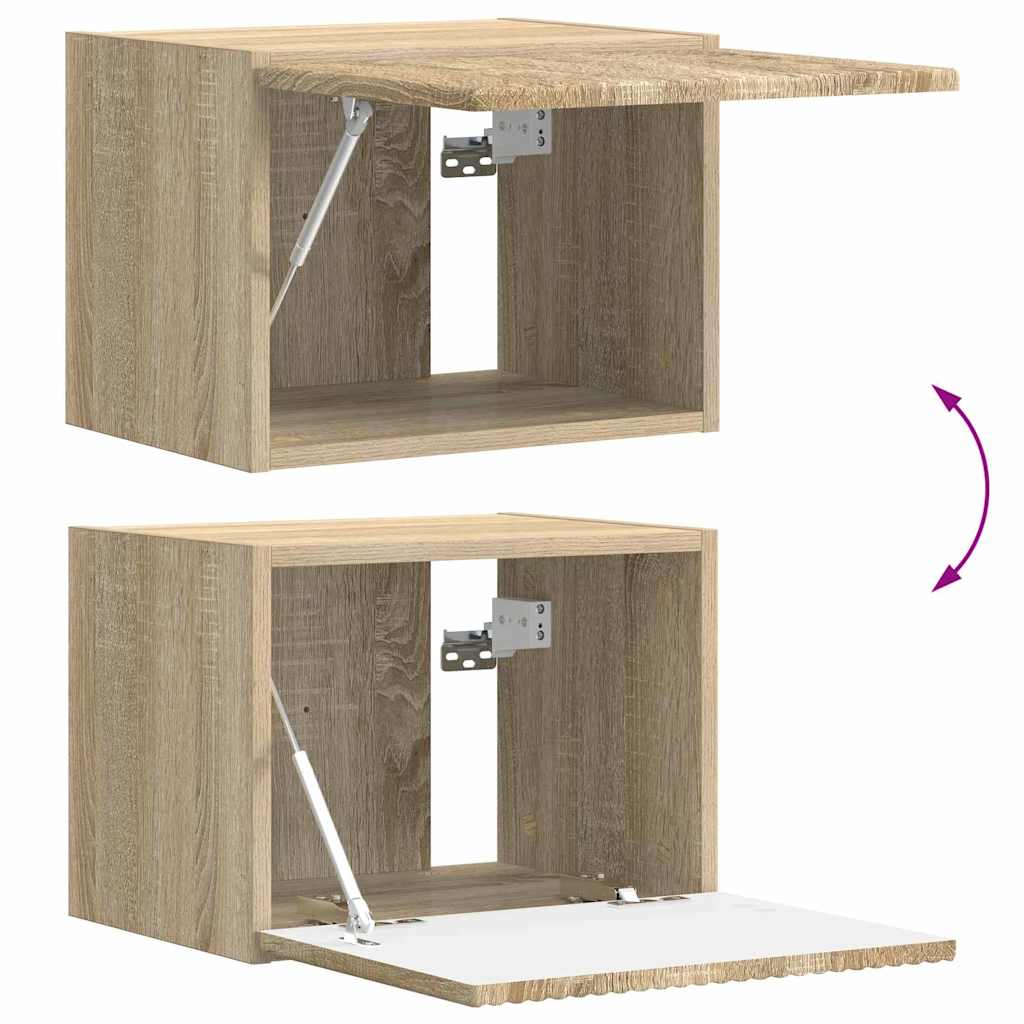 TV Wall Cabinet Sonoma 39 x 31 x 29.5 cm Engineered Wood