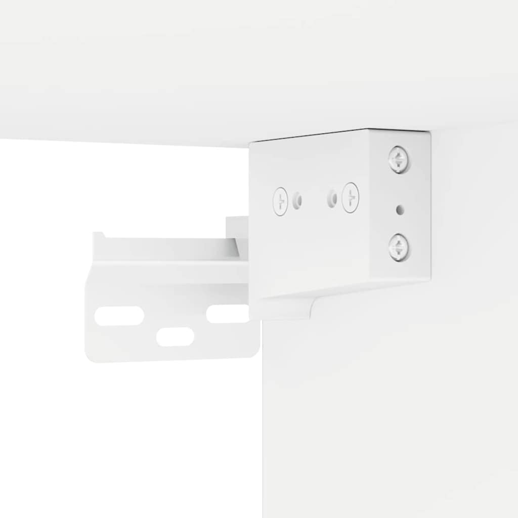 TV Wall Cabinet White 30 x 31 x 60 cm Engineered Wood