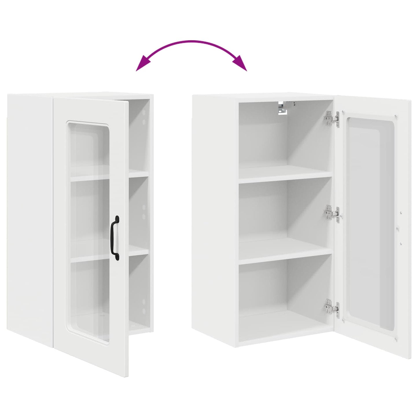 Dishwasher Panel Kalmar 2 pcs White 40 x 31 x 80 cm