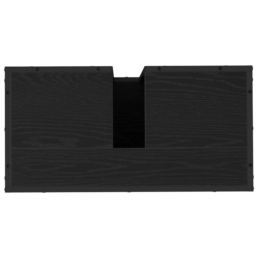 Bathroom Furniture Set 3 pcs Old Wood Engineered Wood
