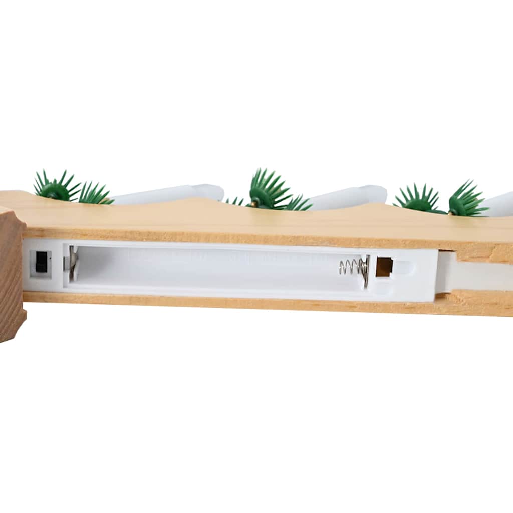 Christmas Candle Bridge 3 pcs 7 LEDs Warm White