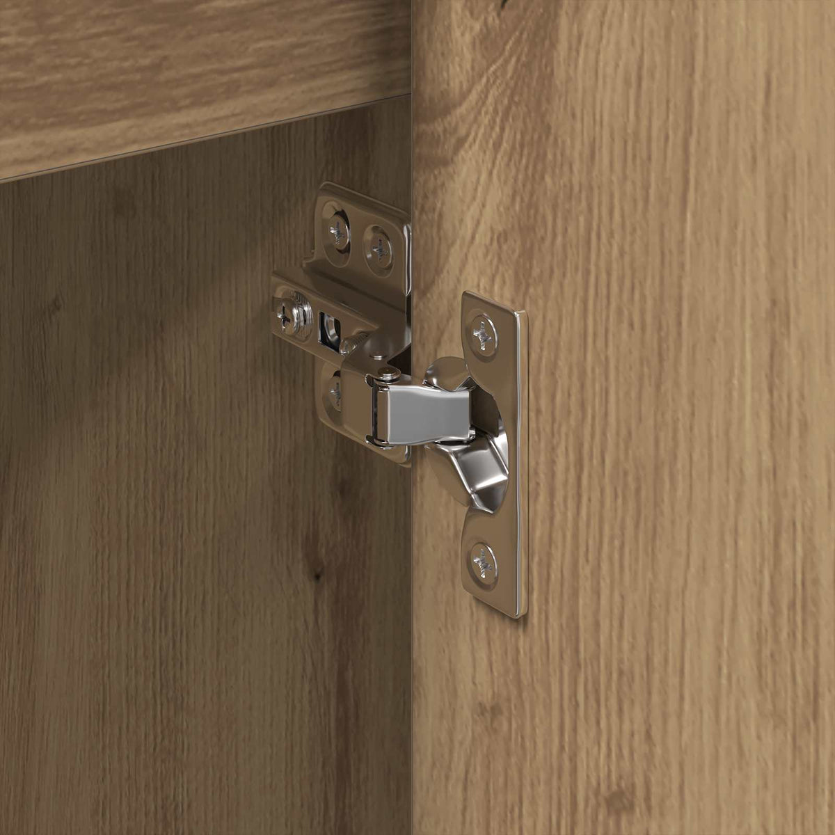 Side Cabinet Artisan Oak 79 x 36 x 75 cm Engineered Wood