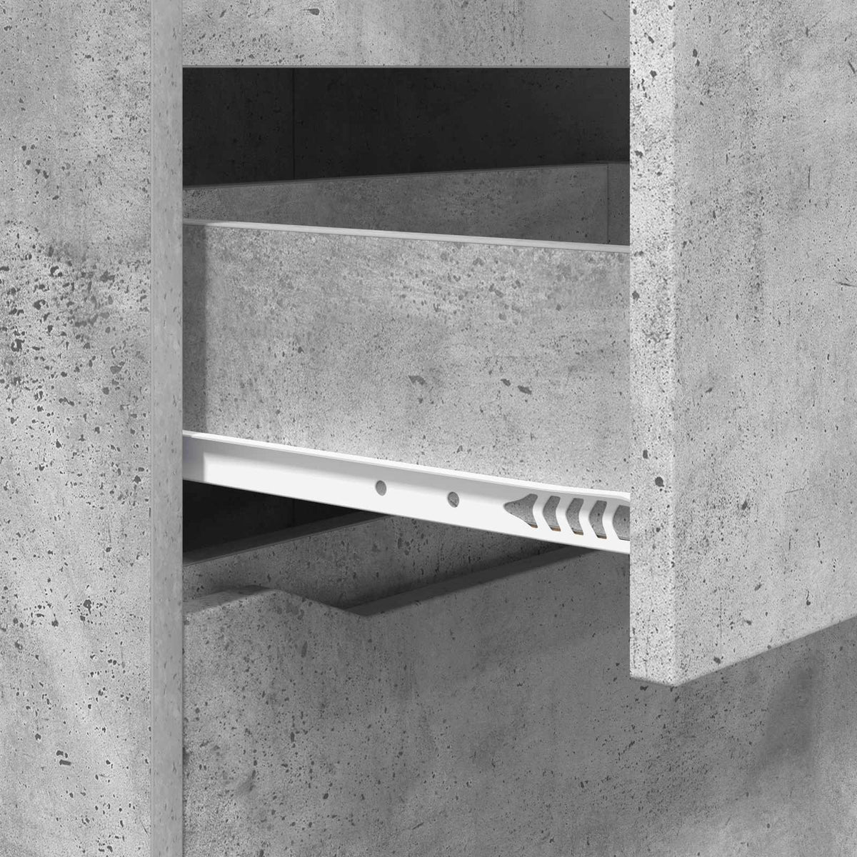 Storage Cabinets 60 x 48 x 105 cm Engineered Wood Concrete Grey