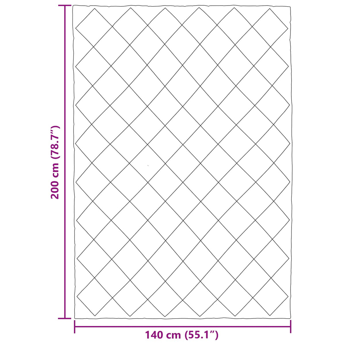 Summer Duvet 200 x 140 cm Summer 200 gsm