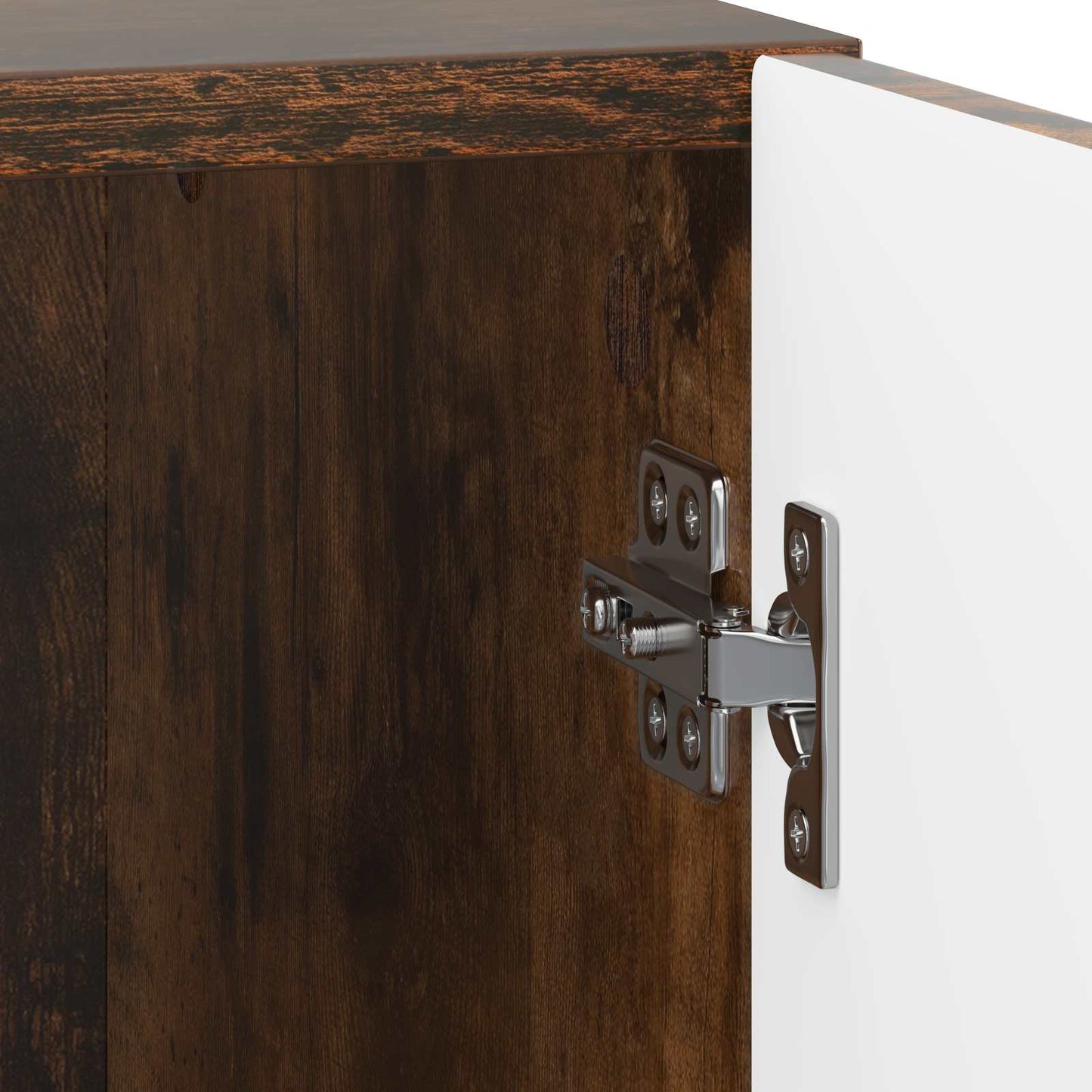 Bedside Cabinet 2 pcs Smoked Oak 43 x 34.5 x 50 cm