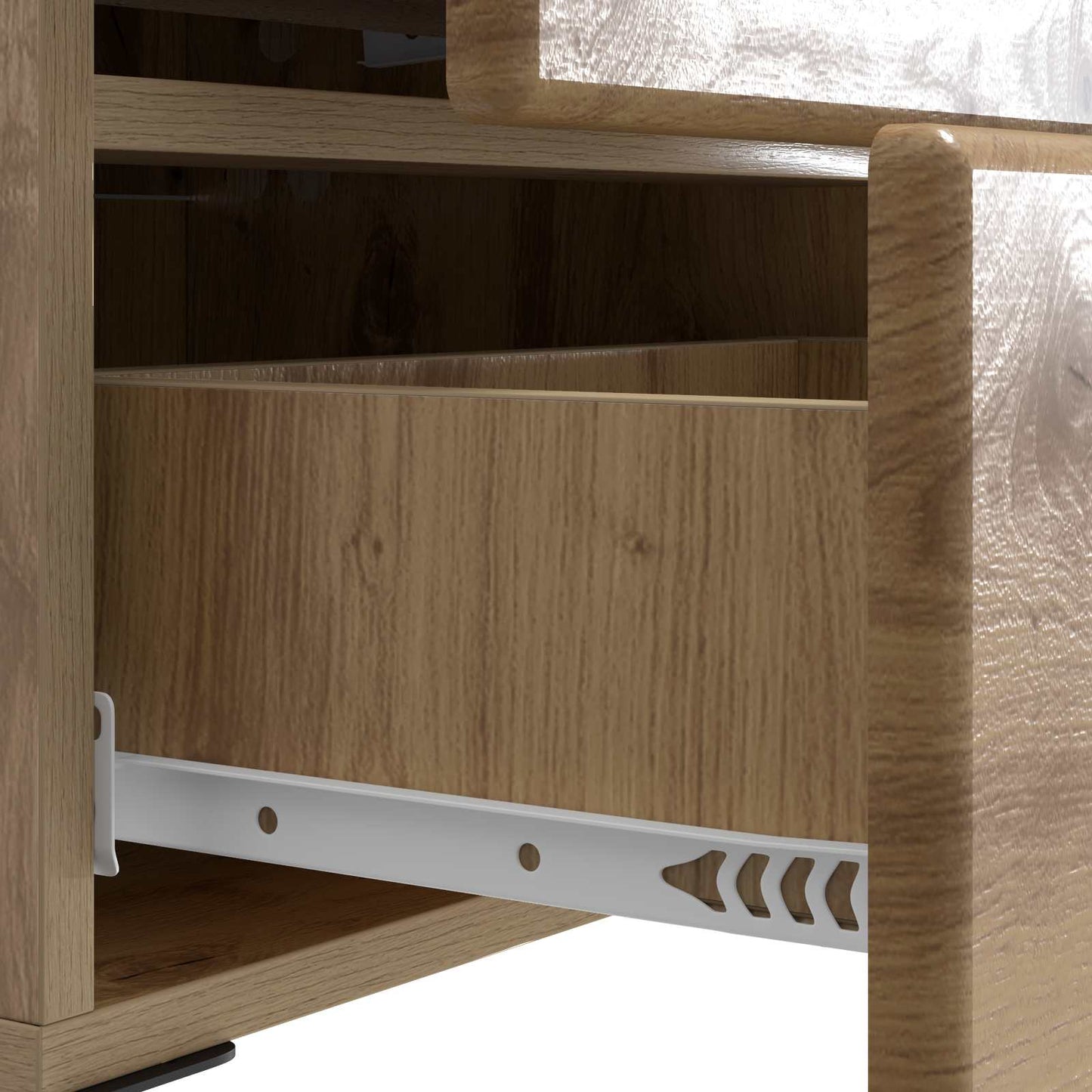 Bedside Cabinet 2 pcs Artisan Oak 43 x 34.5 x 47.5 cm