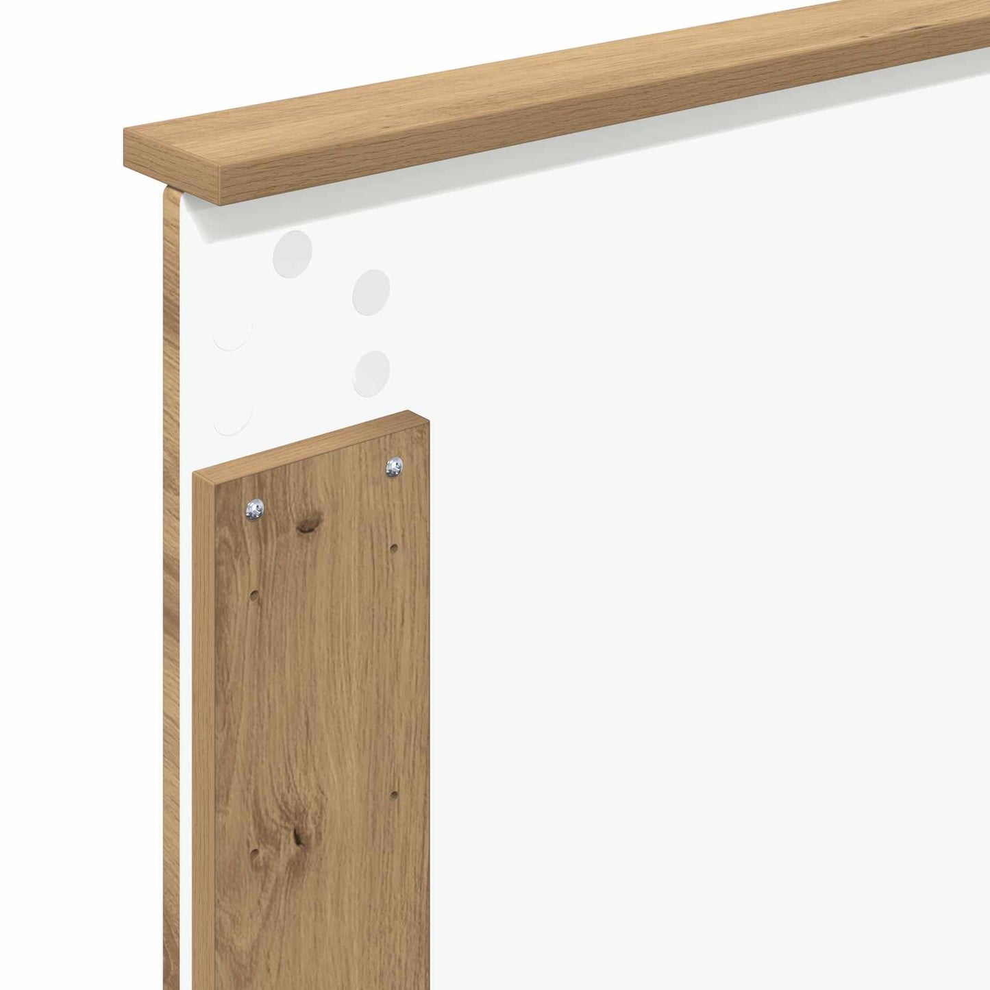 Bed Frame with Drawer Artisan Oak 90 x 200 cm Engineered Wood