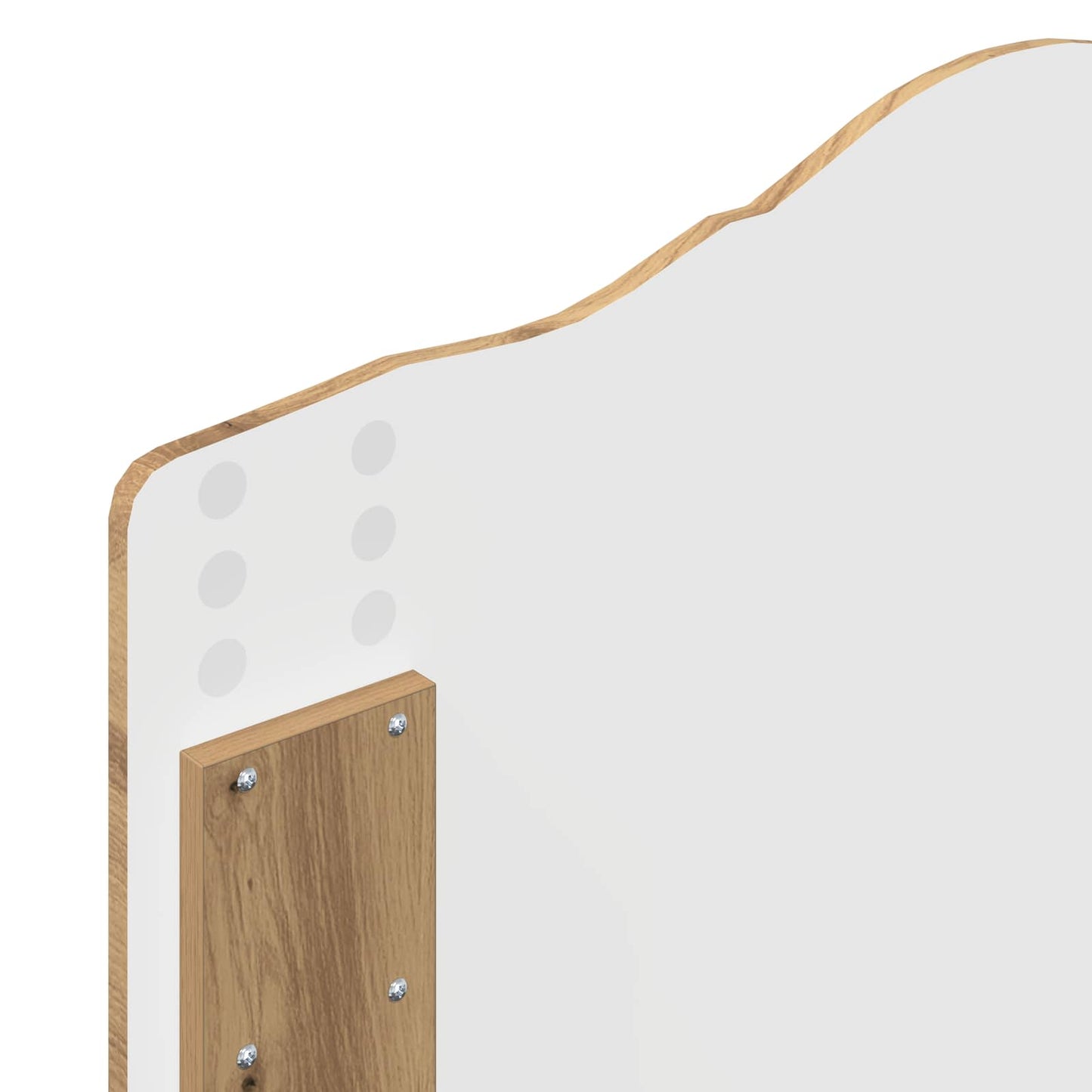 Bed Frame Artisian Oak 75 x 190 cm Solid Pine Wood