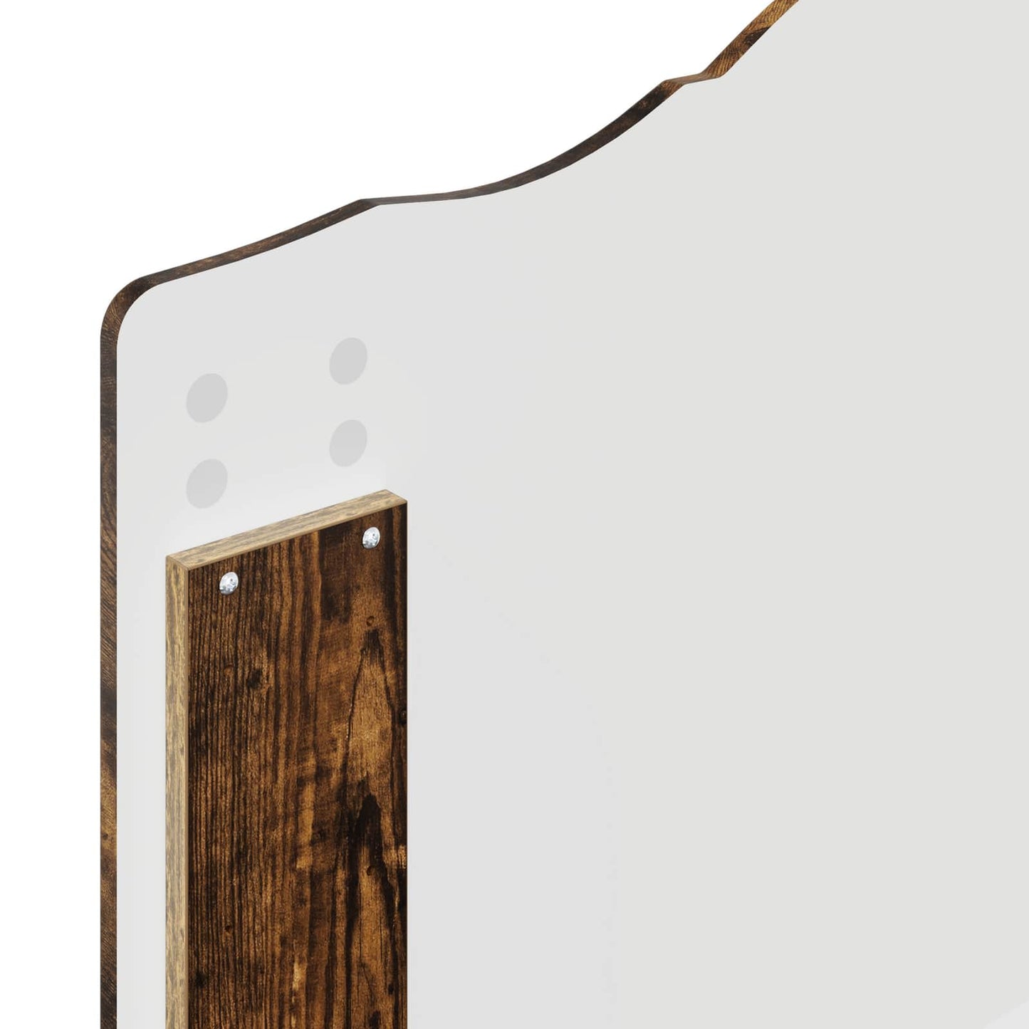 Bed Frame with Headboard Smoked Oak 90 x 190 cm Solid Pine Wood