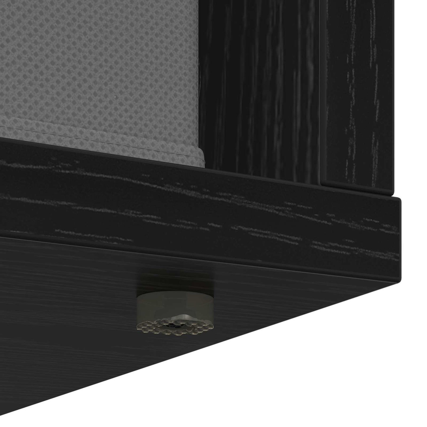 Sideboard with Drawer Black Oak 102 x 31 x 99.5 cm
