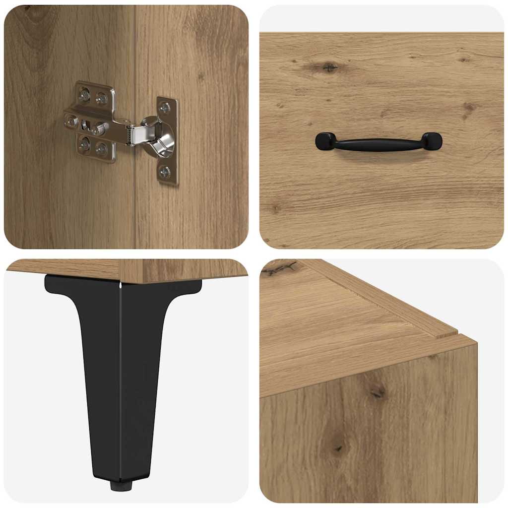Highboard Artisan Oak 69.5 x 34 x 180 cm Engineered Wood