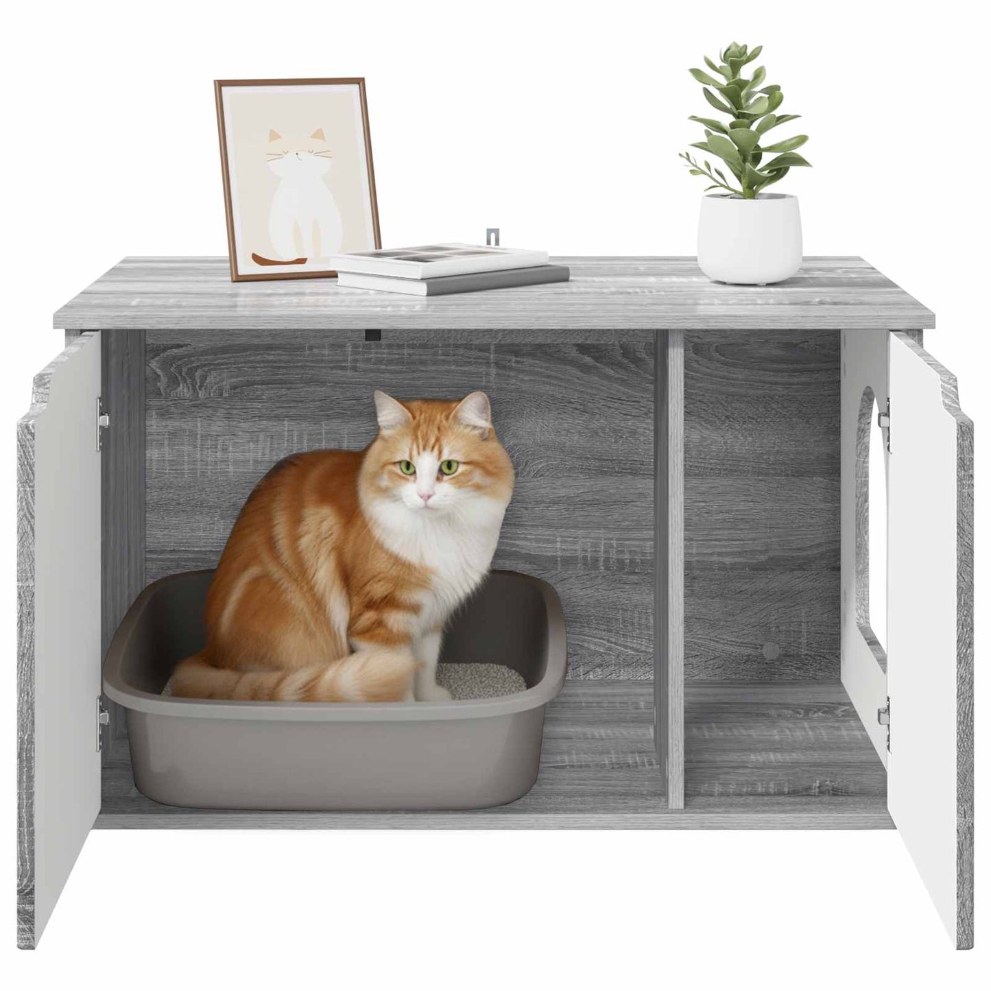 Cat House Concerte 85 x 55 x 50.5 cm Engineered Wood