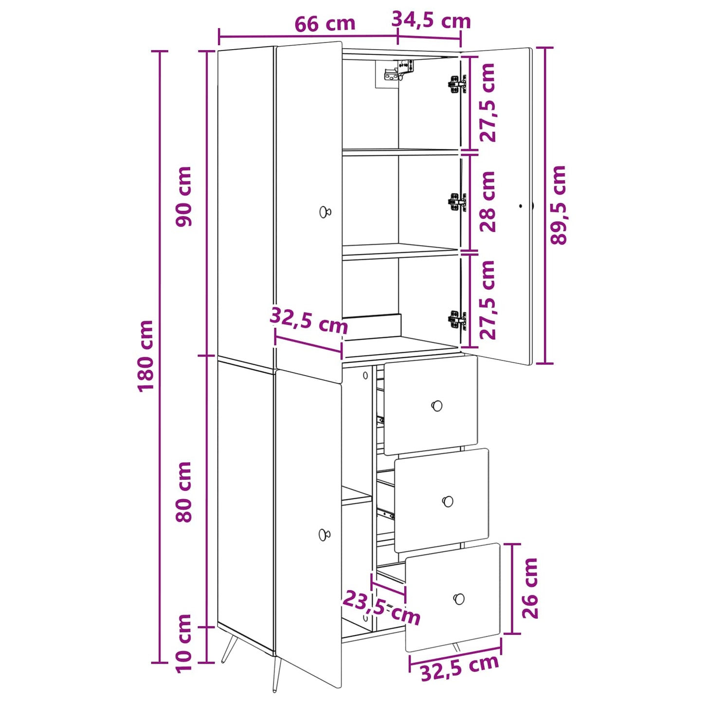 Cabinet Set 2 pcs Grey Sonoma Engineered Wood