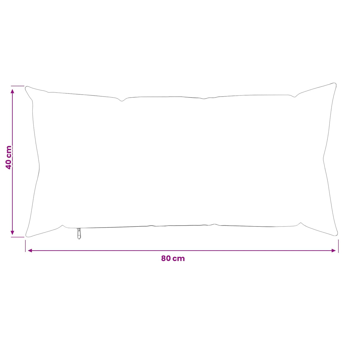 Cushion Cover 12 pcs HEERLEN Yellow 40 x 80 cm