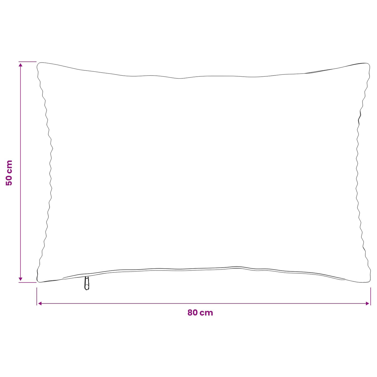 Cushion Cover 2 pcs HEERLEN Green 50 x 80 cm Corduroy