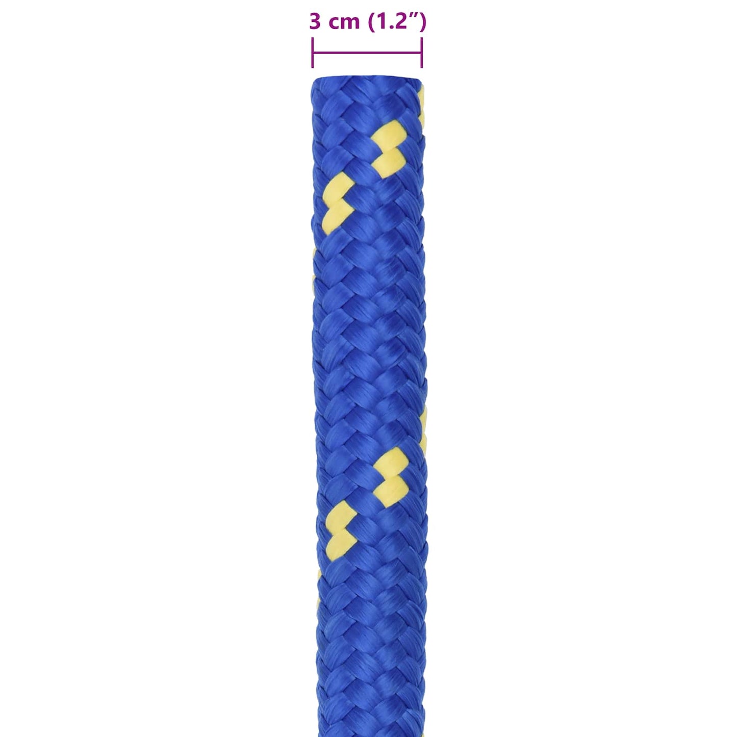 Boat Rope 50 m 3 Blue PP