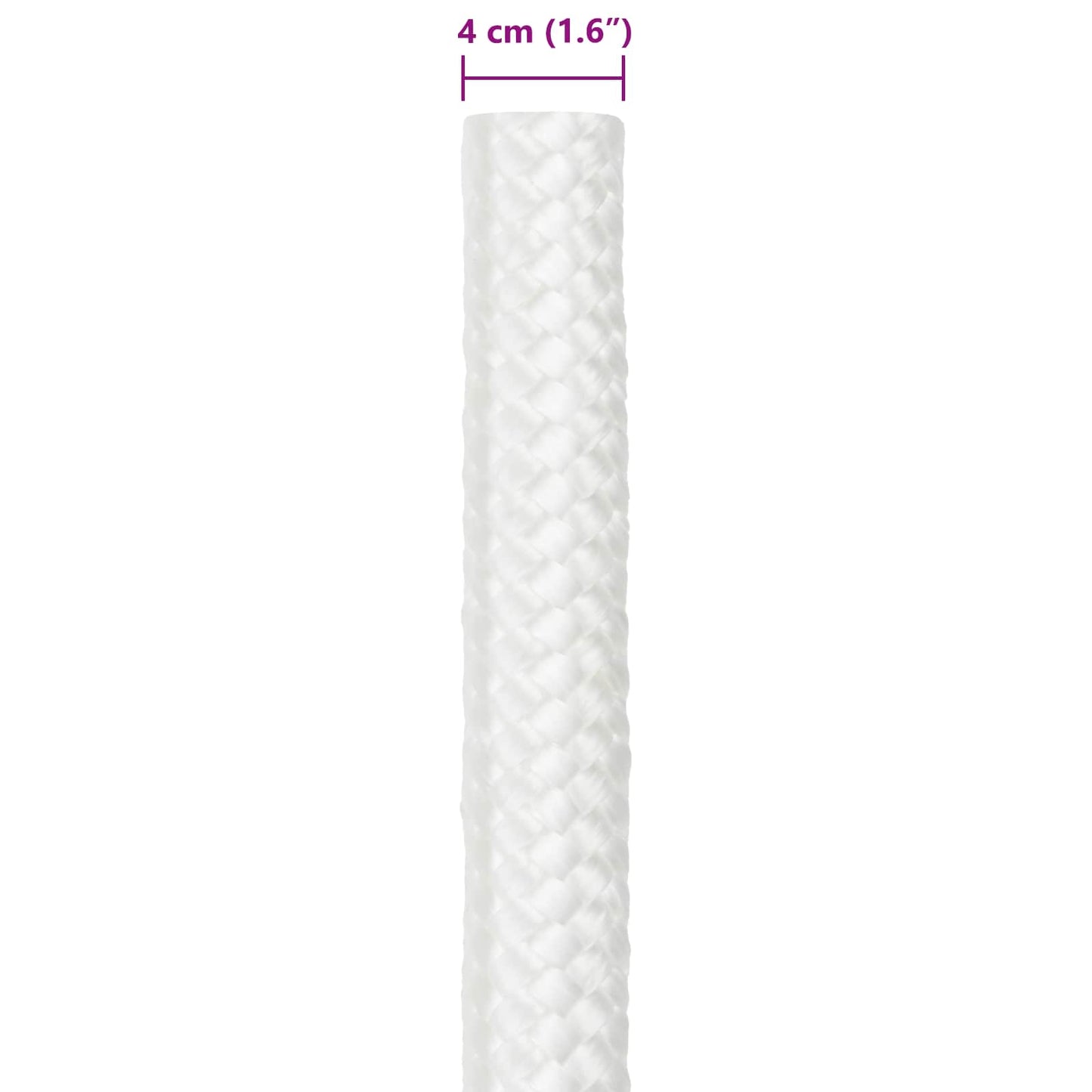 Boat Rope 25 m 4 White PP
