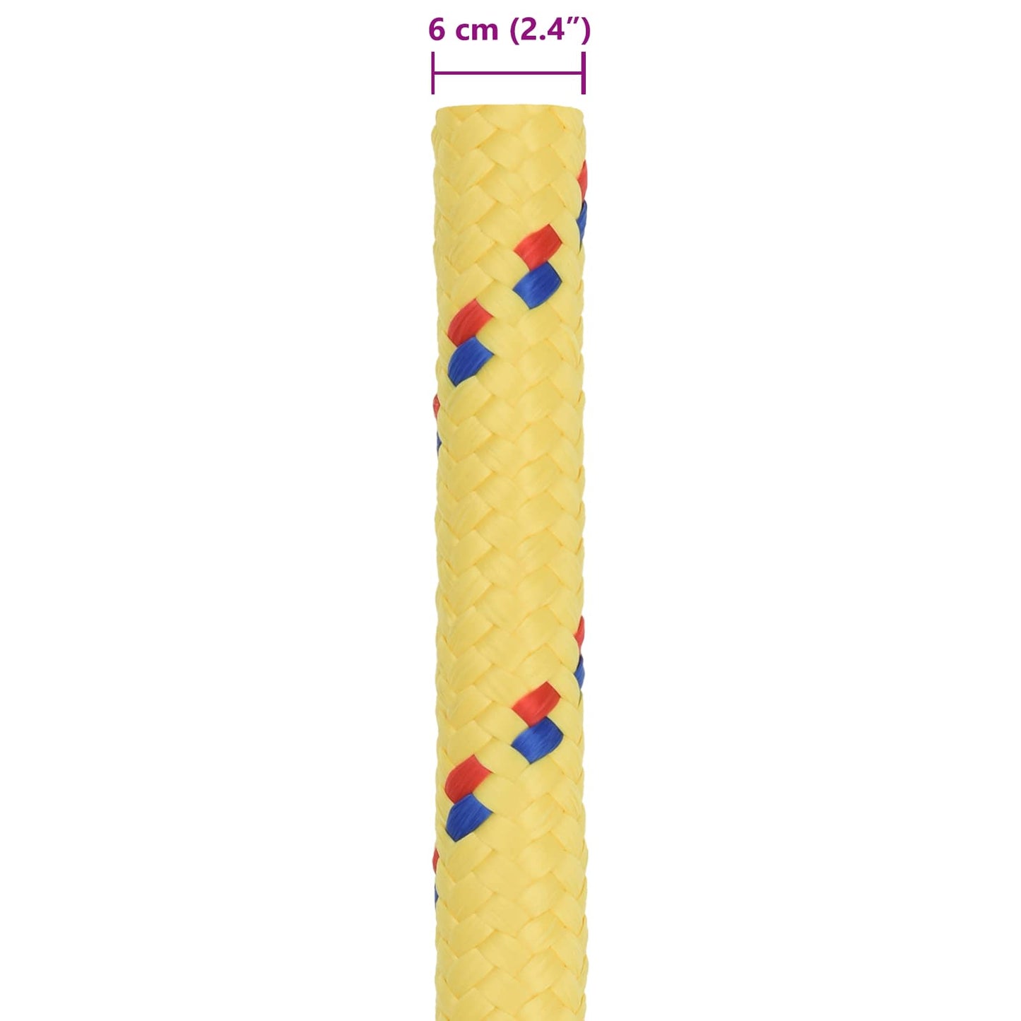 Boat Rope 6 mm 5 m Yellow