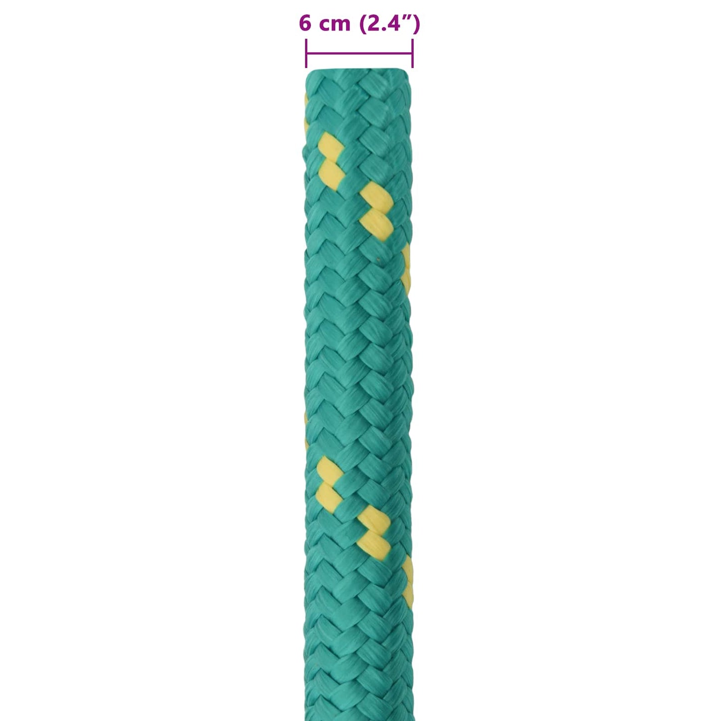 Boat Rope 6 mm 5 m Green