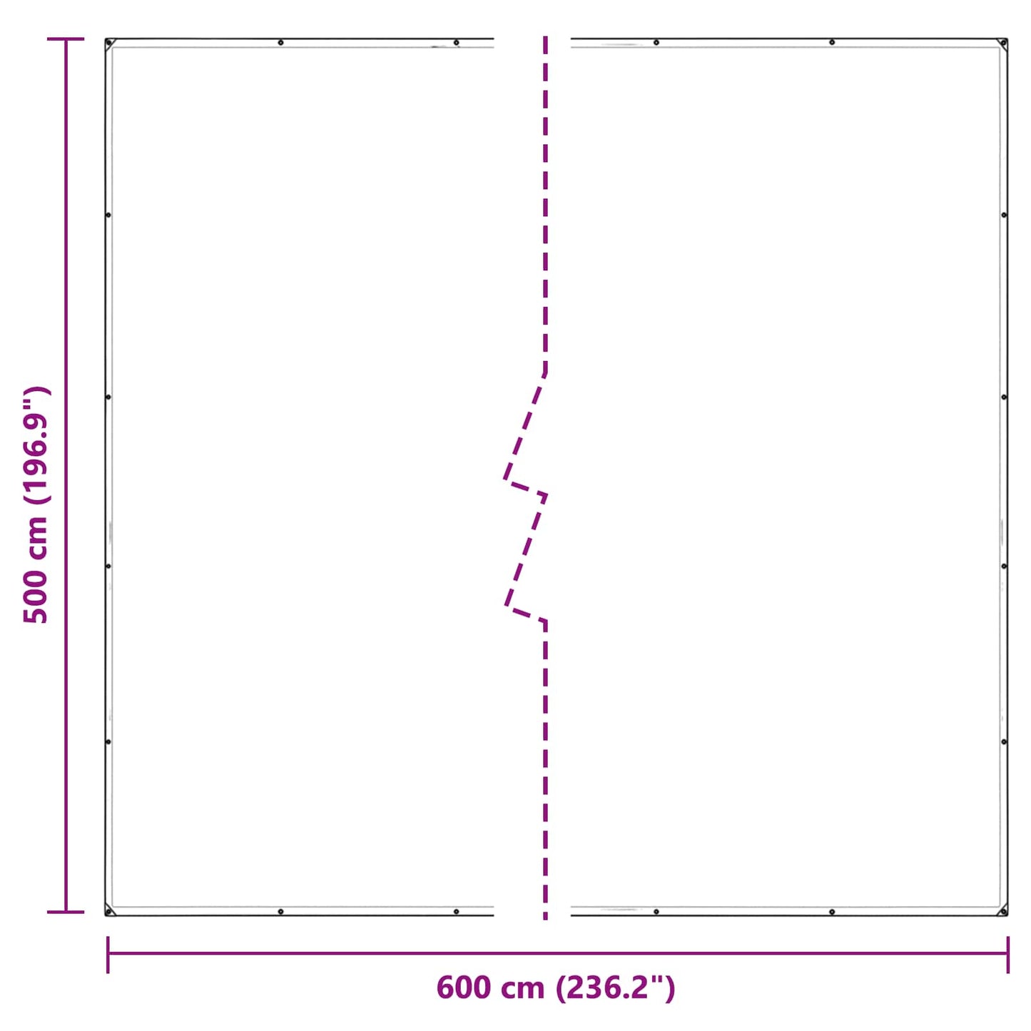 Plant Cover Transparent 5 x 6 m PVC