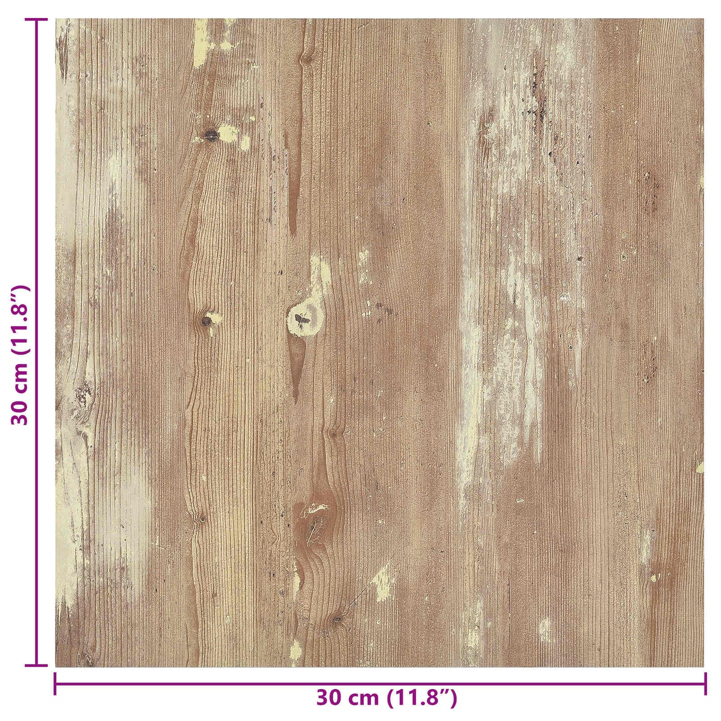 Self-adhesive Flooring Planks 30.5 x 30.5 cm 20 pcs PVC