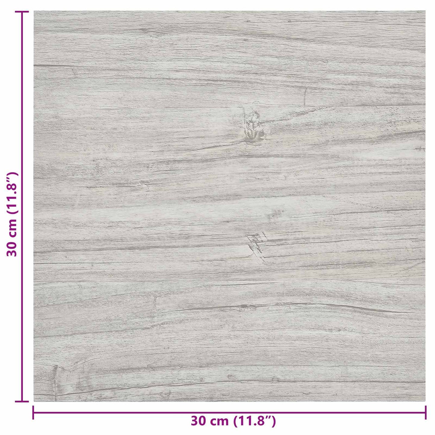 Self-adhesive Flooring Planks 30.5 x 30.5 cm 20 pcs PVC