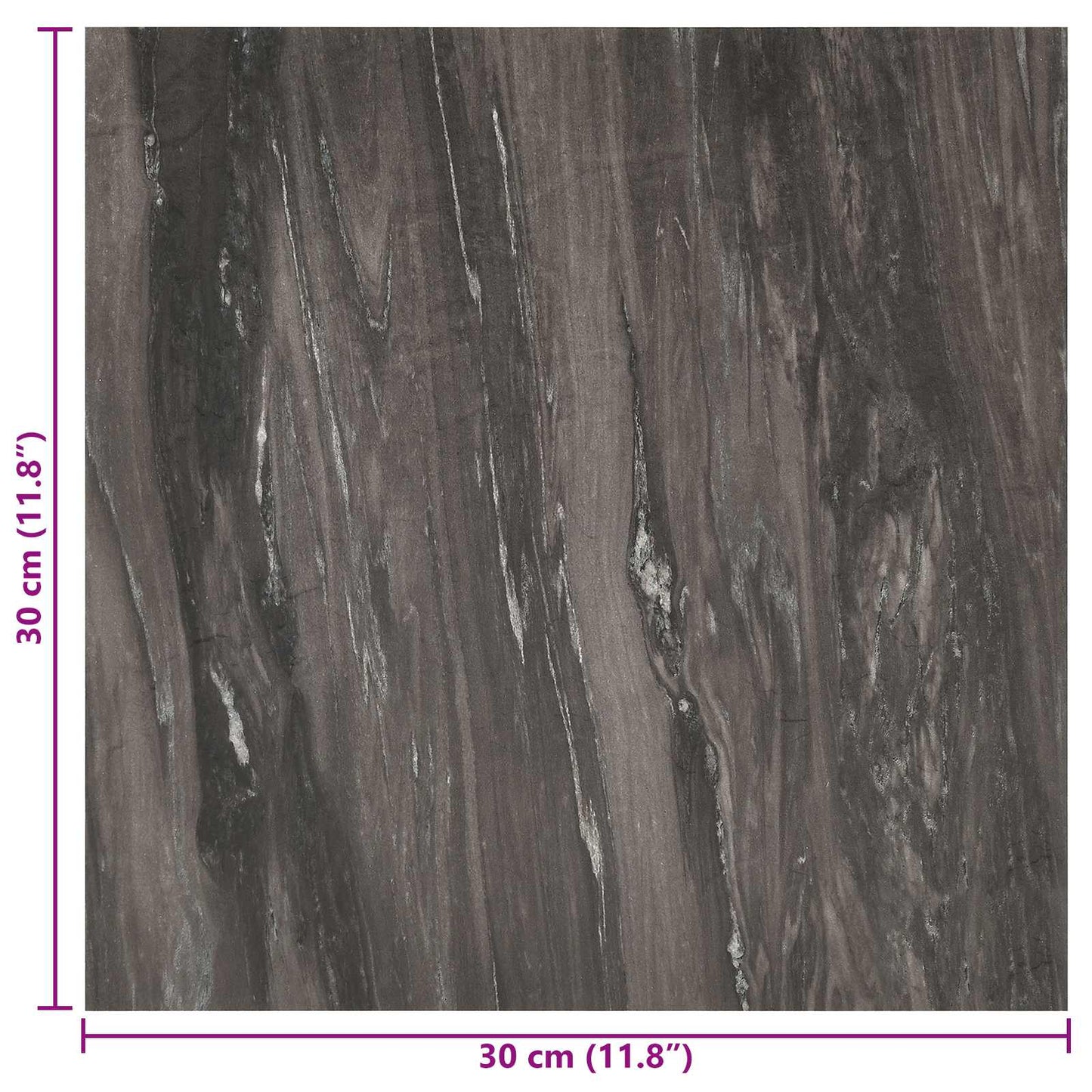 Self-adhesive Flooring Planks 30.5 x 30.5 cm 20 pcs PVC