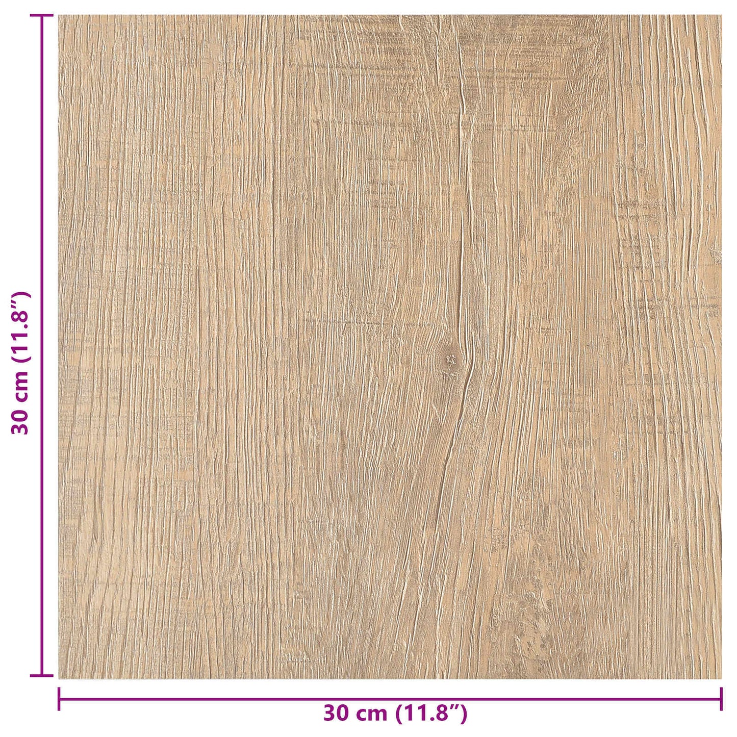 Self-adhesive Flooring Planks 30.5 x 30.5 cm 20 pcs PVC