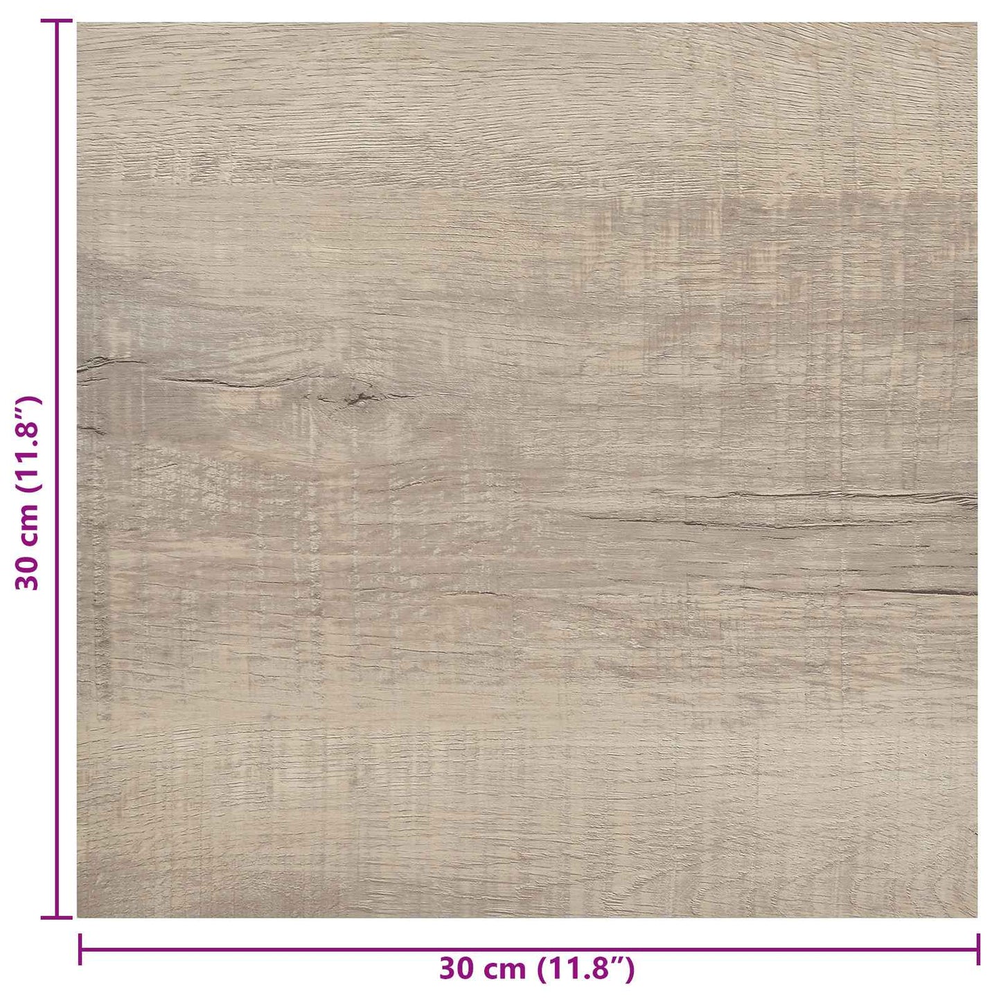 Self-adhesive Flooring Planks 30.5 x 30.5 cm 20 pcs PVC