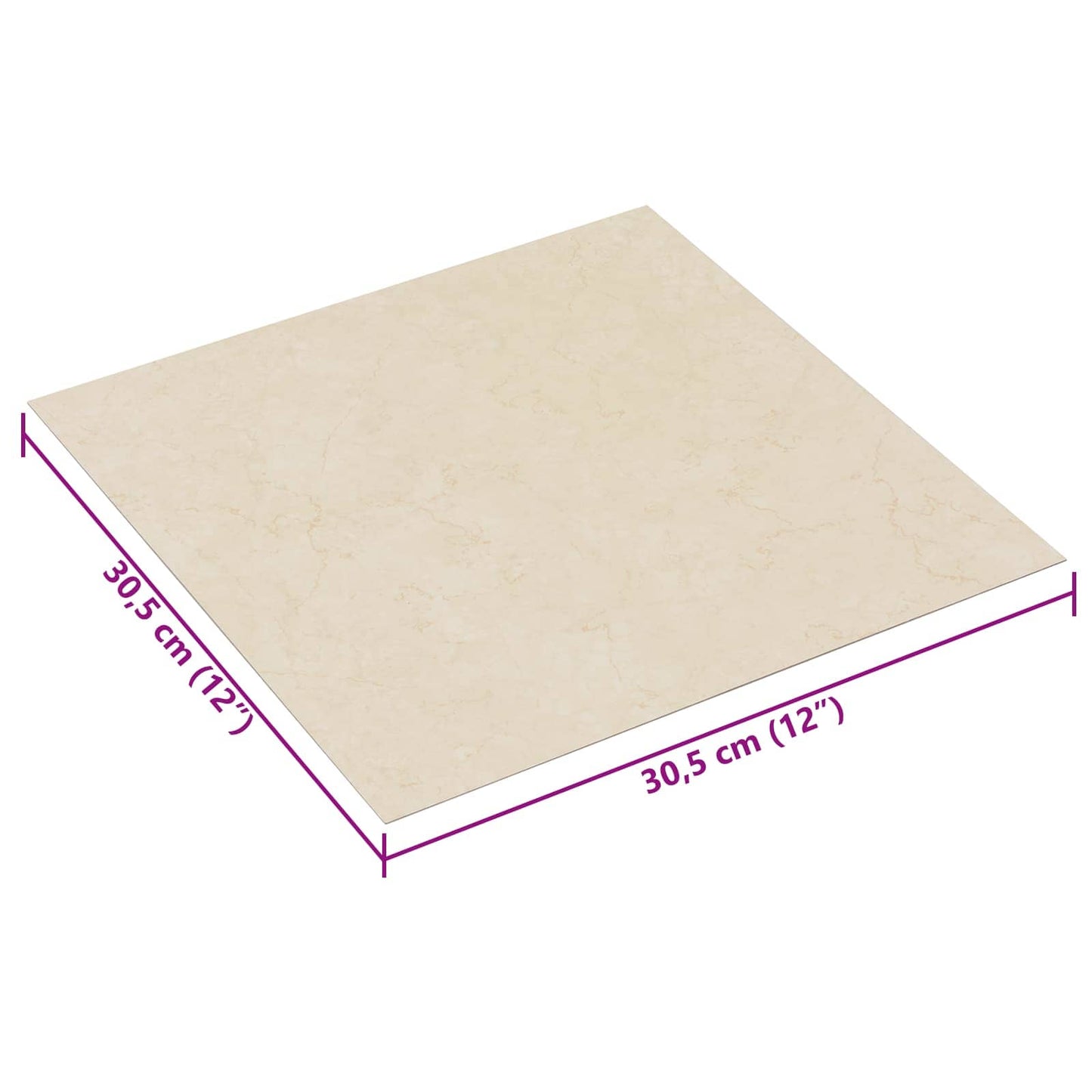 Self-adhesive Flooring Planks 30.5 x 30.5 cm 20 pcs PVC