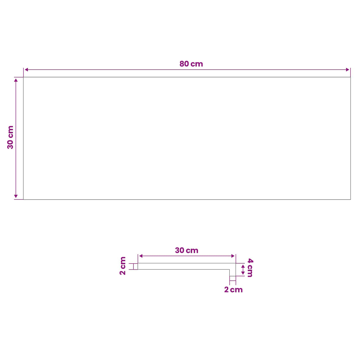 Stair Treads 4 pcs 80 x 30 x 2 cm Black Solid Beech Wood