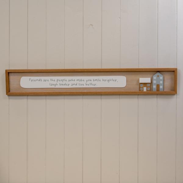 Rectangle Wooden Sign 'I Love You For All You Are All That You Have Been and All That You Will Be'