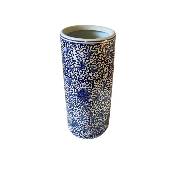 Red and White Daisy Chain Umbrella Stand