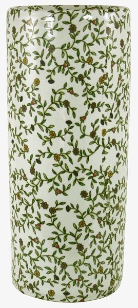 Umbrella Stand Vintage Blue & White Daisies Design