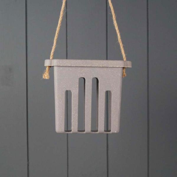 Earthy Suet Cake Feeder - Coffee