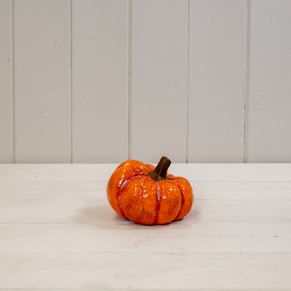Large Wonky Vintage Style Pumpkin in Orange