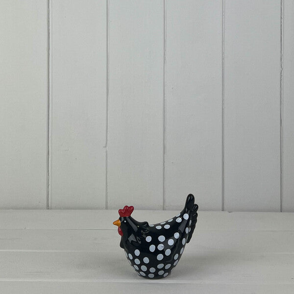 Black Speckled Chicken TD15.6x9.2cm H13.3cm Weight-247g