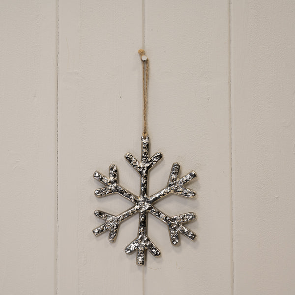 Metal Hanging Star 12cm